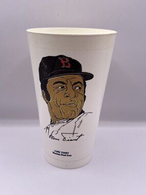 7-11 Slurpee Cups LUIS TIANT Boston Red Sox Seven Eleven Baseball 1970's